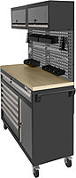 Workshop furniture set KD5864 Overall width 145 cm,Total depth 50 cm,otal height 197 cm Workshop furniture set KD5864 Overall width 145 cm,Total depth 50 cm,otal height 197 cm