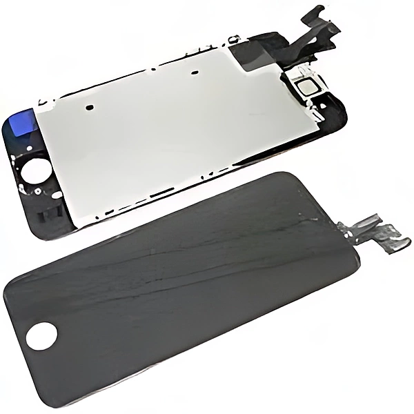 iPhone SE Screen With Small Parts - Black - Premium