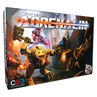 Adrenalin DEUTSCH - mit minimalen Transportspuren