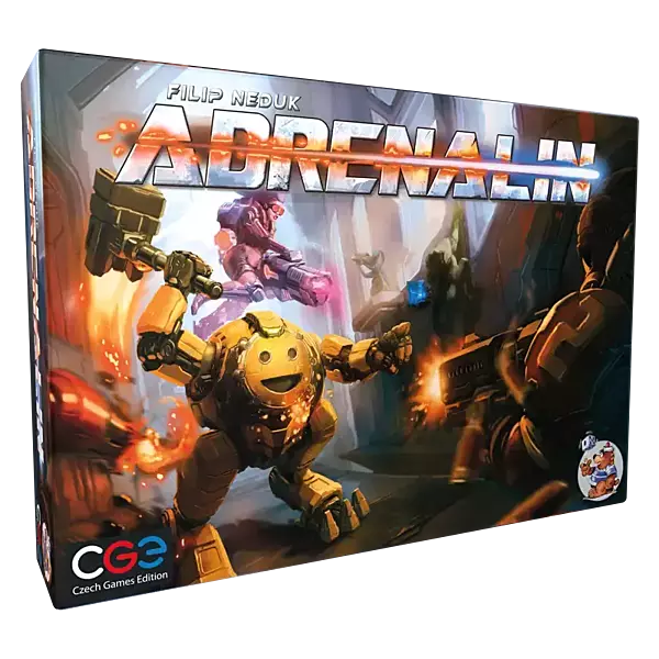 Adrenalin DEUTSCH - mit minimalen Transportspuren