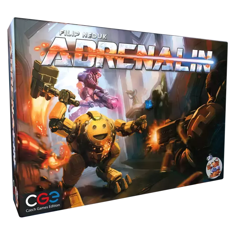 Adrenalin DEUTSCH - mit minimalen Transportspuren