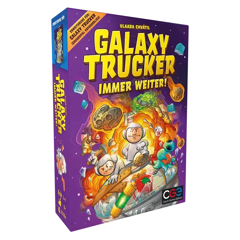 Galaxy Trucker (2. Ed.): Immer weiter! Erweiterung - mit minimalen Transportspuren