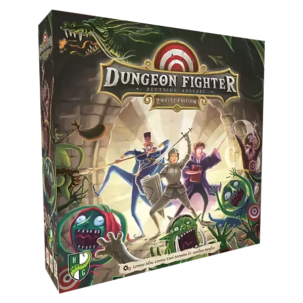 Dungeon Fighter - Zweite Edition DEUTSCH - mit minimalen Transportspuren