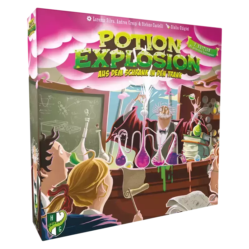 Potion Explosion (2. Edition) DEUTSCH - mit minimalen Transportspuren