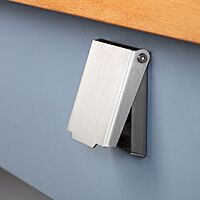 ST 02 Staubsteckdose Edelstahl