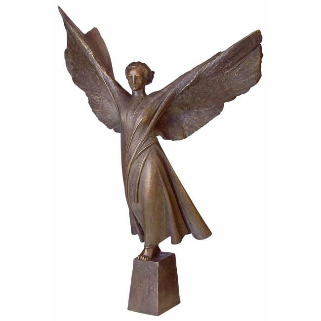 Aparte bronzen engel Aparte bronzen engel