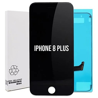 Refurbished - iPhone 8 Plus - Replacement Screen - Colour Accurate - LCD - Black