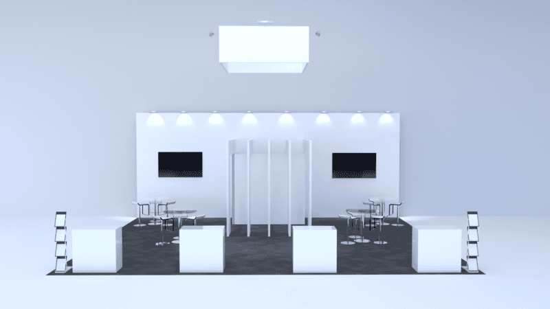 Messestand Toronto 10x8m | Messebauer Berlin