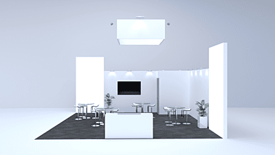 Messestand San Francisco 8x8m | Messebauer Berlin