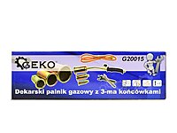 Propane Heating Torch 20kW Three Head 25-35-50mm Rubber Hose 1,5m G20015