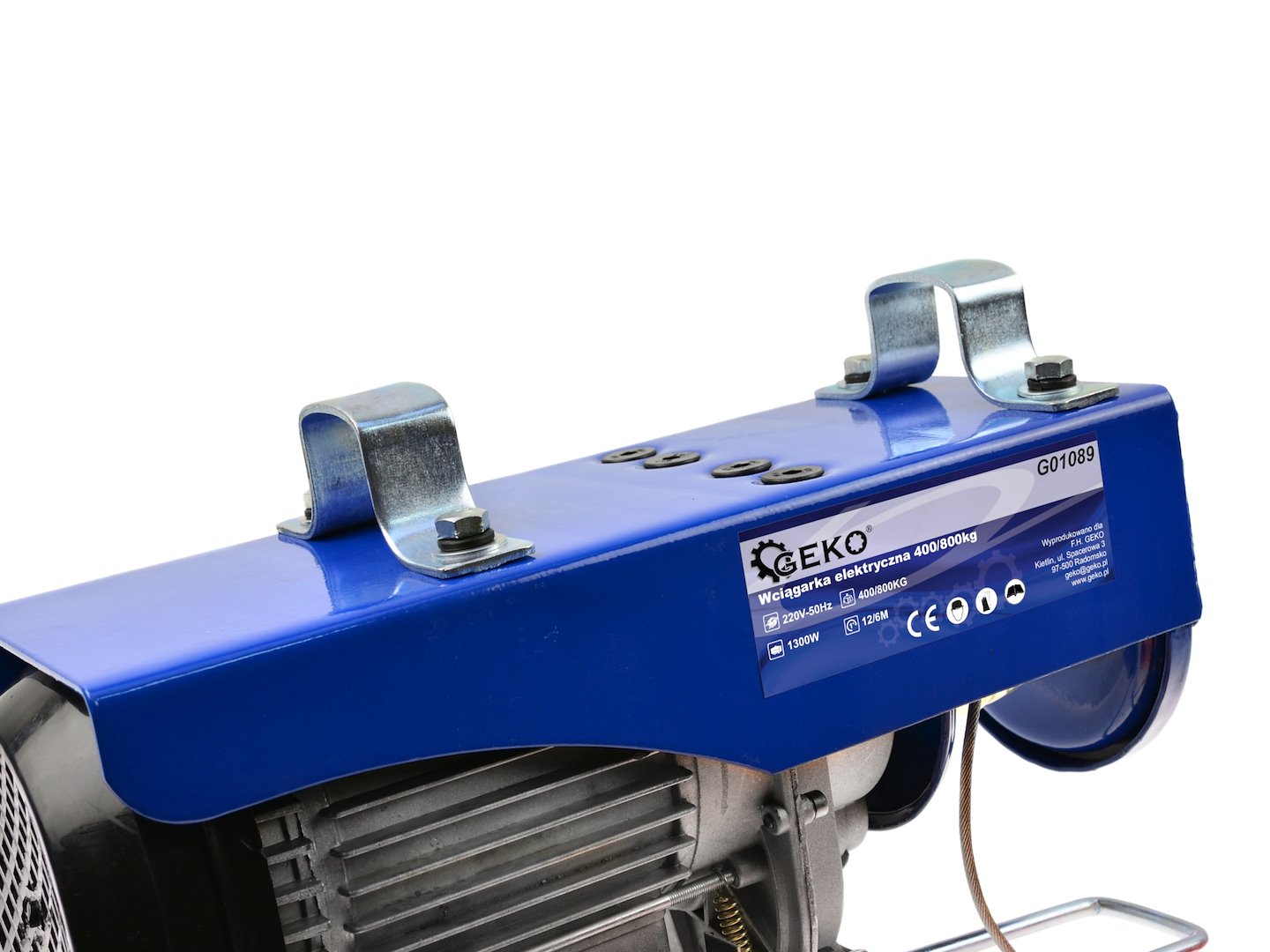 Electric Wire Rope Hoist 400/800kg G01089 GEKO Electric Wire Rope Hoist 400/800kg G01089 GEKO