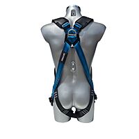 Veiligheidsharnas met 1 bevestigingspunt SP-111-QRB-SCAFF – zwart/blauw