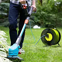 SLx Extension Cable Reel with Four 13A Sockets 50m