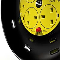 SLx Extension Cable Reel with Four 13A Sockets 30m
