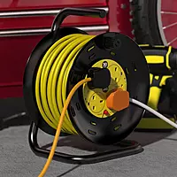 SLx Extension Cable Reel with Four 13A Sockets 30m