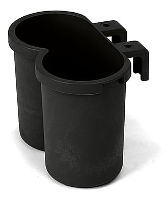 Flaschenhalter 2 × 1 Liter | schwarz | Reflo