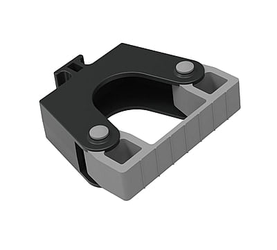 Toolflex Halterung für Stiele von ø 20 - 30 mm | T-Slot