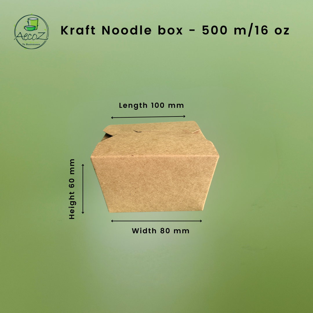 Kraft Noodle box - 500 m/16 oz - Box