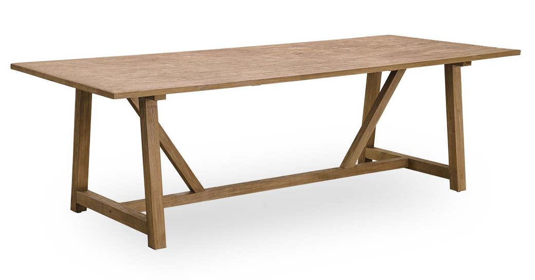 Lucas Teak Dining Table 240x100cm