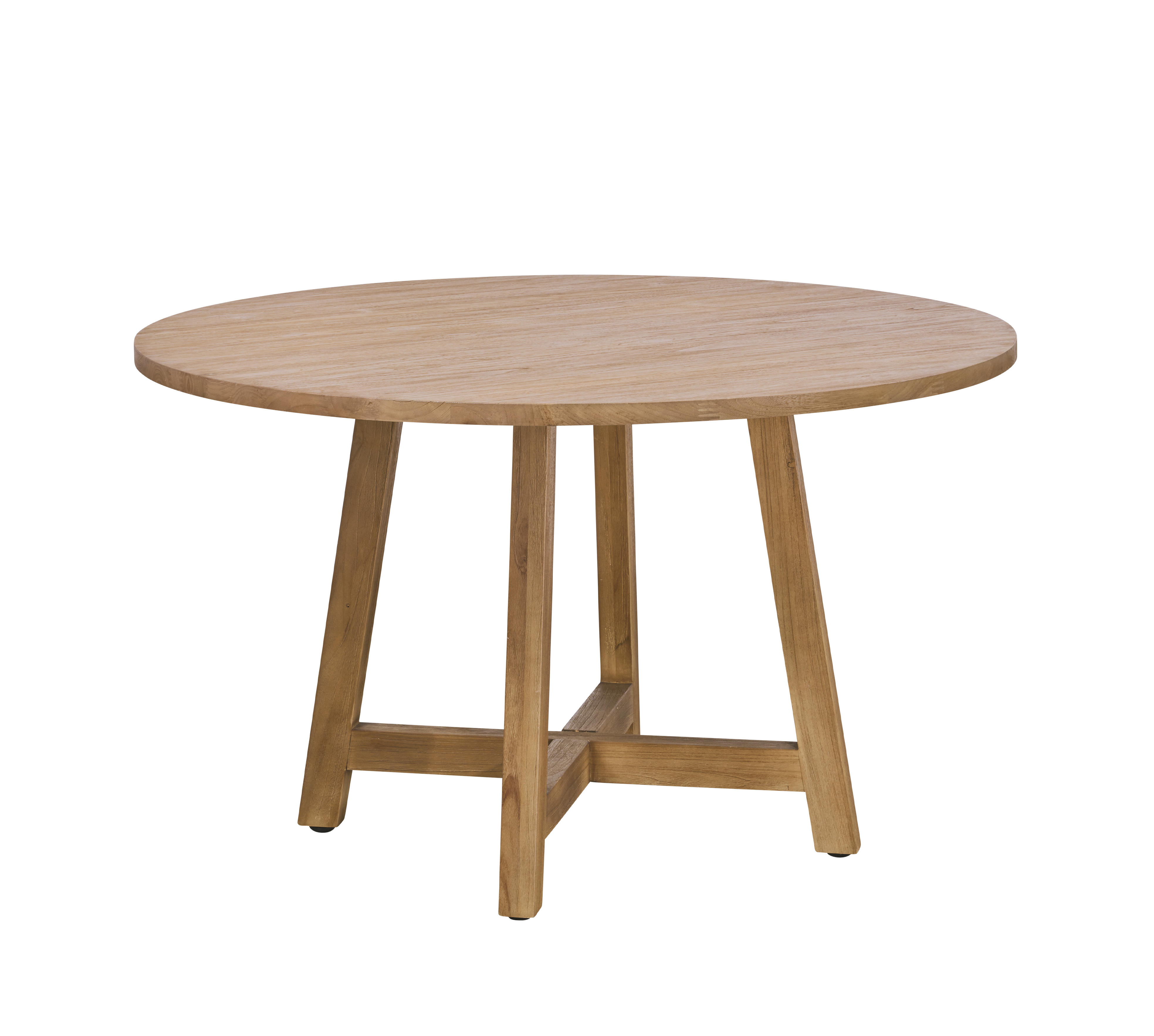 Aksel Teak Dining Table D120cm