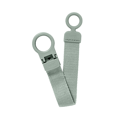 Bibs Pacifier Clip Loop Sage