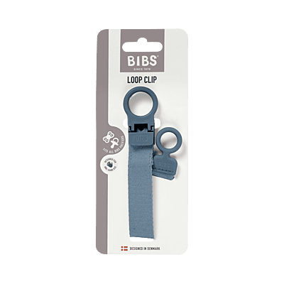 Bibs Pacifier Clip Loop Petrol Bibs Pacifier Clip Loop Petrol