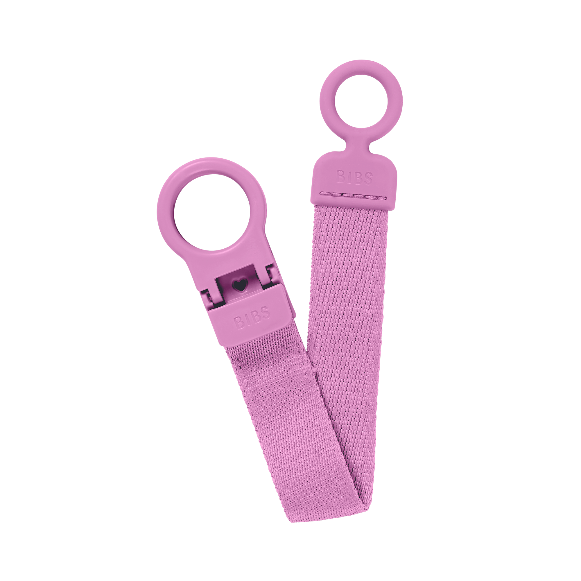 Bibs Pacifier Clip Loop Bubblegum