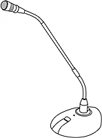 Adastra Conference/Paging Microphone with Base