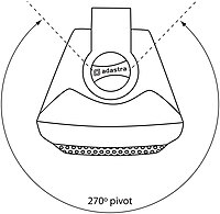 Adastra BC4V-W Indoor Speaker 35W /8 Ohms, 20W /100V White Single