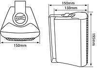 Adastra BC4V-B Indoor Speaker 35W /8 Ohms, 20W /100V Black Single