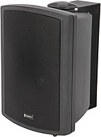 Adastra FSV-B Indoor/Outdoor IP35 Foreground Speaker 130W /8 Ohms, 40W /100V Black Single