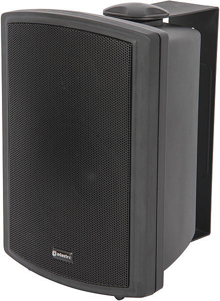 Adastra FSV-B Indoor/Outdoor IP35 Foreground Speaker 130W /8 Ohms, 40W /100V Black Single