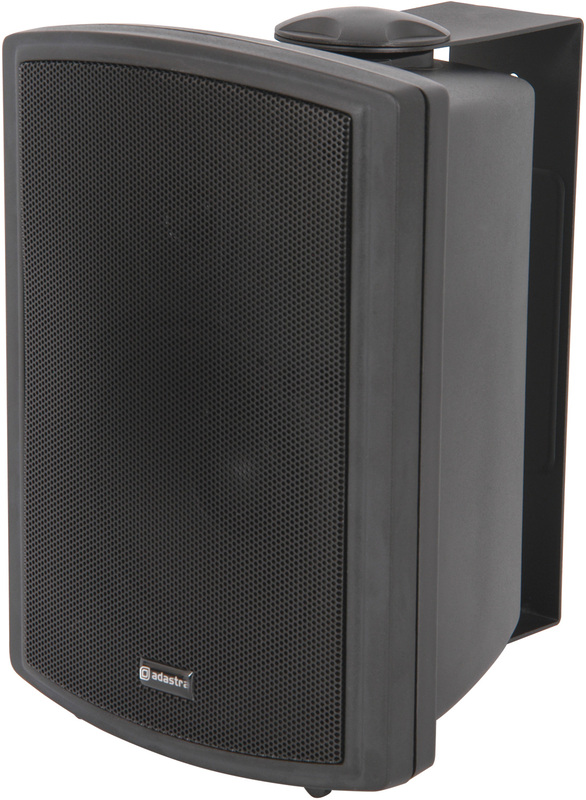Adastra FSV-B Indoor/Outdoor IP35 Foreground Speaker 130W /8 Ohms, 40W /100V Black Single