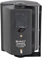Adastra FSV-B Indoor/Outdoor IP35 Foreground Speaker 130W /8 Ohms, 40W /100V Black Single