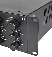 Adastra A6 Stereo PA Amplifier 6x 200W /4 Ohms