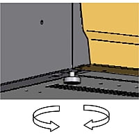 Cocina a gas 2 Fuegos Abiertos Scg-40 E