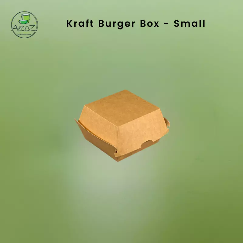 Kraft Burger Box - Medium - Box