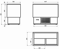 Enfriadores de botellas EBE-100-G