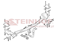 Alfa Romeo 159 Sportwagon (Estate) Tow Bar (2006-2012) A-037
