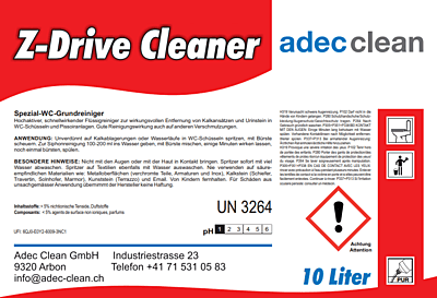 Z-Drive Cleaner | 10 Liter