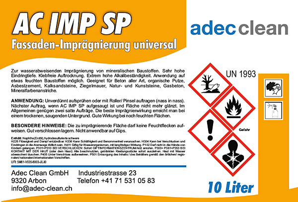 AC IMP SP | Imprägniermittel | 10 Liter