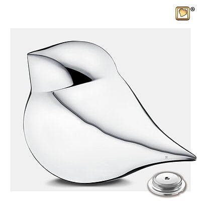 Soul Bird Urn Zilver – Man
