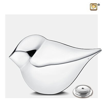 Soul Bird Urn Zilver – Vrouw