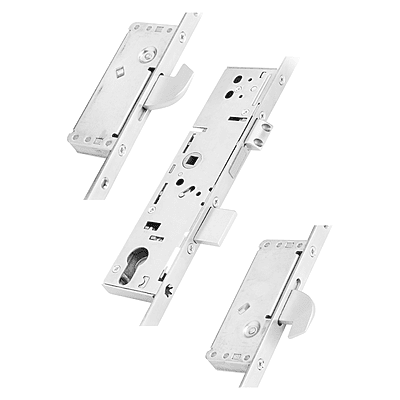 2 Hook Euro Cylinder Multi Point Door Lock - Security Hook
