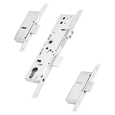 2 Linear Bolt Euro Cylinder Multi Point Door Lock