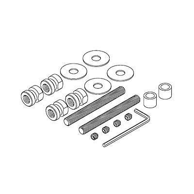 Affinity Fixing Pack Back to Back Door Handle