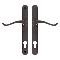 Balmoral Sprung Swan Lever Lever Door Handle