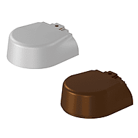 Cresfinex MK2/MK4 Cap Aluminium Cap End Cap