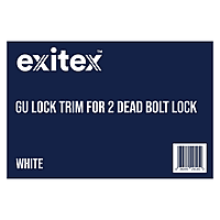 GU Lock Trim for 2 Dead Bolt Lock