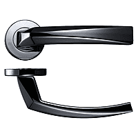 Hydra Lever Push on Round Rose